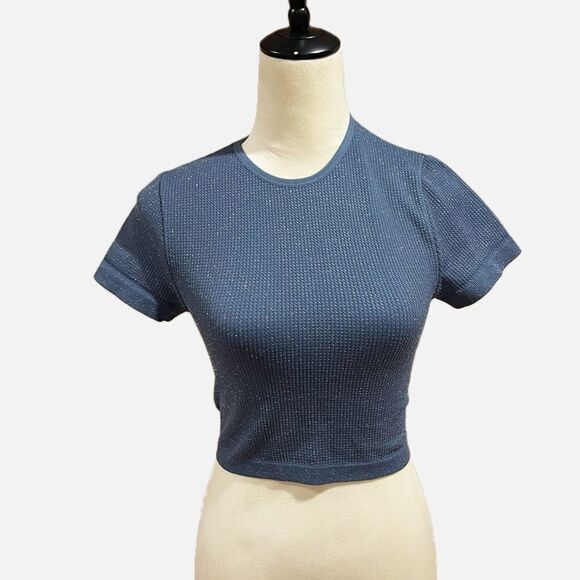 NWT Cropped Wild Fable sparkle top - Picture 1 of 6